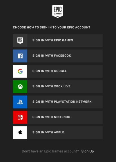 Fix Epic Games Facebook Login Not Working