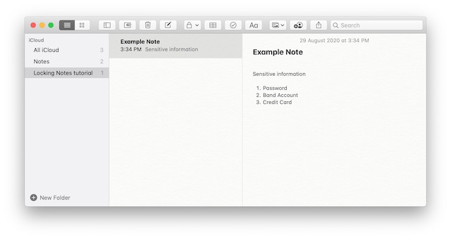 1. Protégez Les Notes Sur Mac En Verrouillant Les Notes Apple