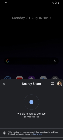 How to Enable and Use Nearby Share on Android