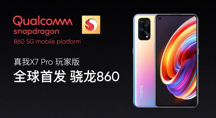 Realme X7 Pro Player Edition Could Be the First Phone with Snapdragon 860 SoC