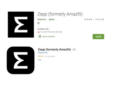 Amazfit App Is Now 'Zepp' on Android and iOS