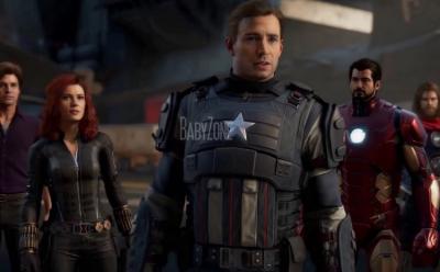 Avengers game with real actors' faces feat.
