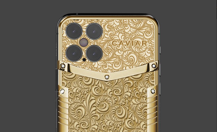 Check Out This Pure Gold Iphone 12 From Caviar Beebom