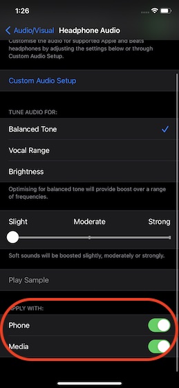How to Customize Headphone Audio in iOS 14 and iPadOS 14