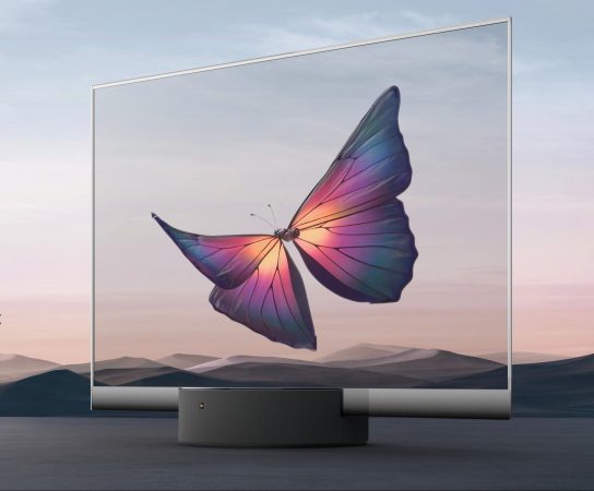 Xiaomi Unveils an Incredible 55-Inch Mi TV with a Transparent OLED Display