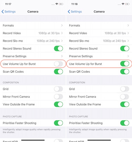 How to Use Volume Buttons to Capture Photos and Videos on iPhone Beebom