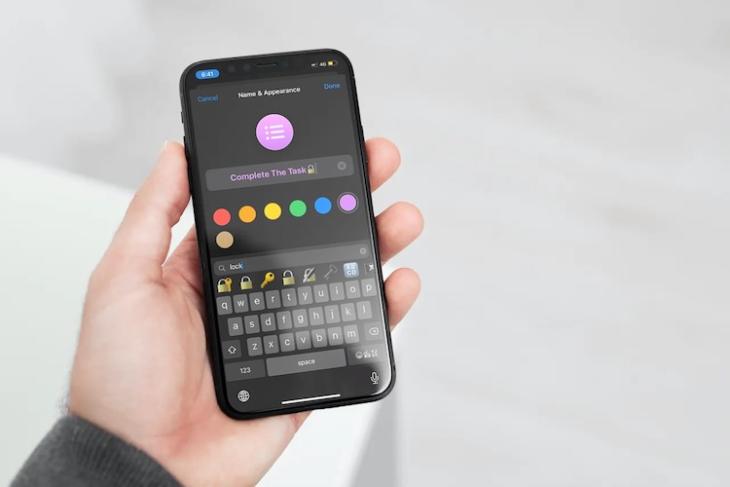 How to Customize Apple Reminders Lists with Emojis and Symbols in iOS 14