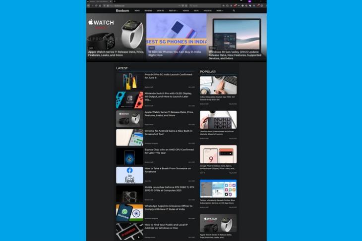 How to Take a Scrolling Screenshot on Windows 10 | Beebom