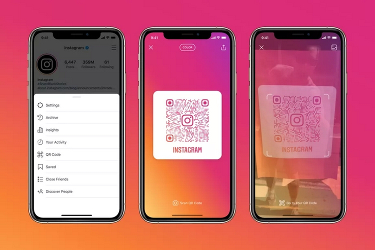 Instagram Replaces Nametags with QR Codes for Sharing Profiles