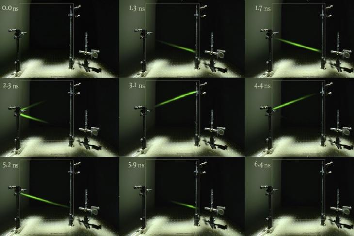 Light bouncing off mirrors feat.