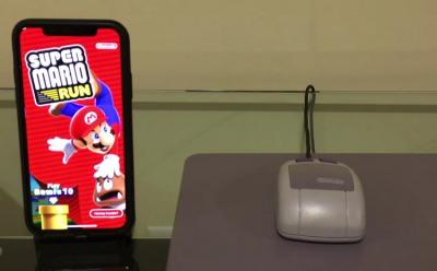 Nintendo mouse still works with iPhone feat.