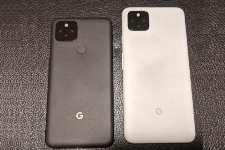 Pixel 5 and Pixel 4a leaked images