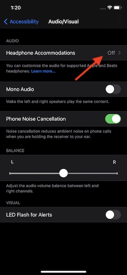 Customize headphone audio levels on your iPhone or iPad - Apple