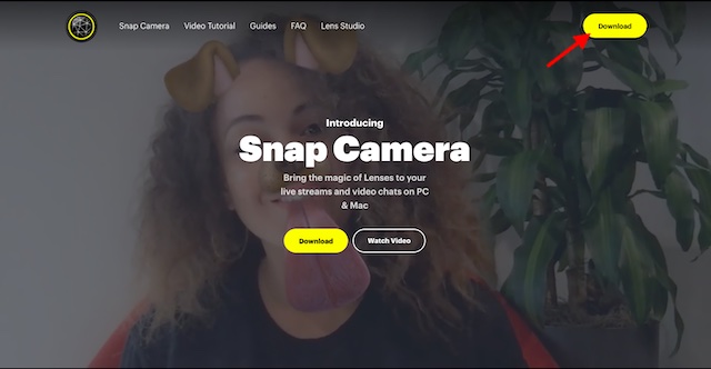 snap camera download pc