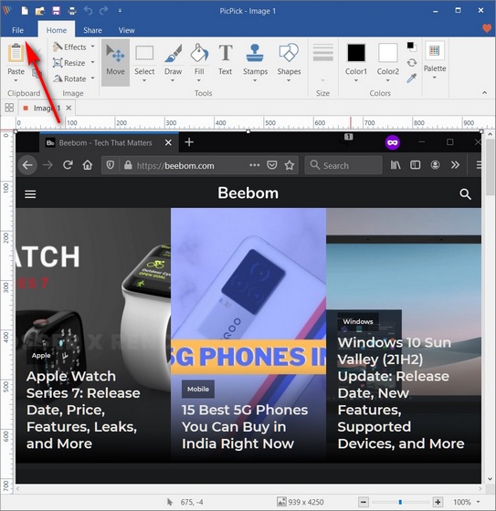 How to Take a Scrolling Screenshot on Windows 10 Beebom