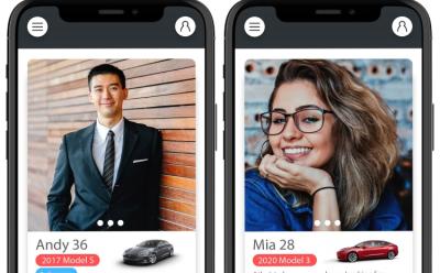 Tesla dating app feat.