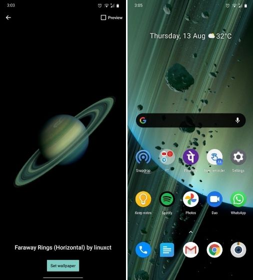 How to Get Mi 10 Ultra’s Saturn Super Wallpaper on Any Android Device