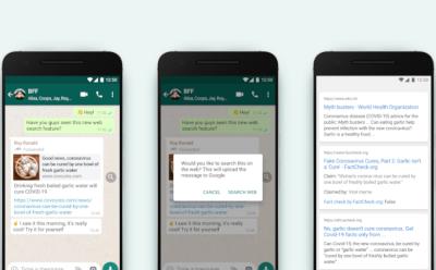 WhatsApp’s ‘Search the Web’ Feature Lets You Verify Forwarded Messages