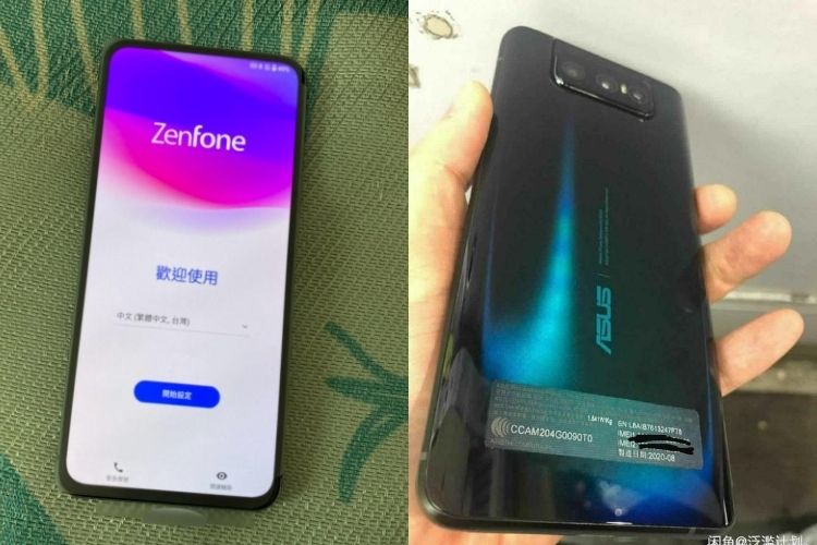 ZenFone 7 real-life image and specs leaked