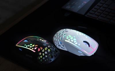 Zephyr gaming mouse with a fan feat.