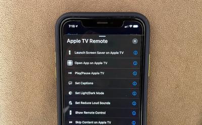 apple tv siri shortcut