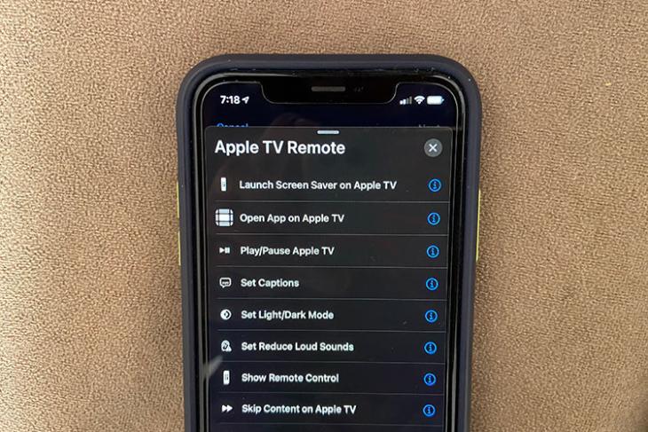 apple tv siri shortcut
