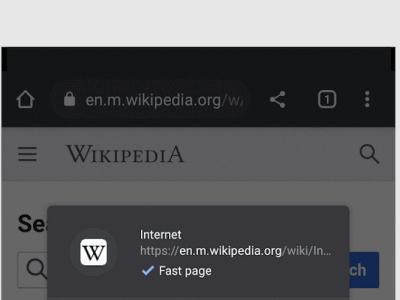 chrome fast pages