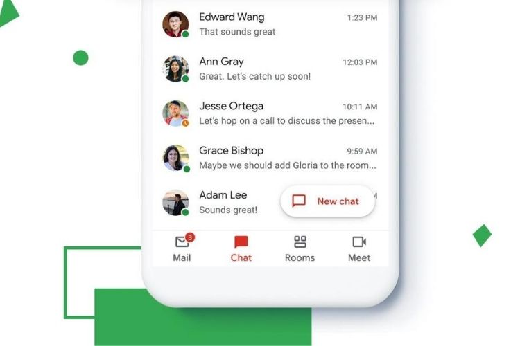 Gmail redesign with chat, rooms, and meet is rolling out