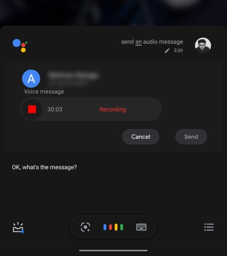 Google Assistant Now Easily Lets You Send Audio Messages to Contacts