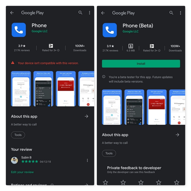 Google Phone App Beta Now Available on Most Android Phones Beebom