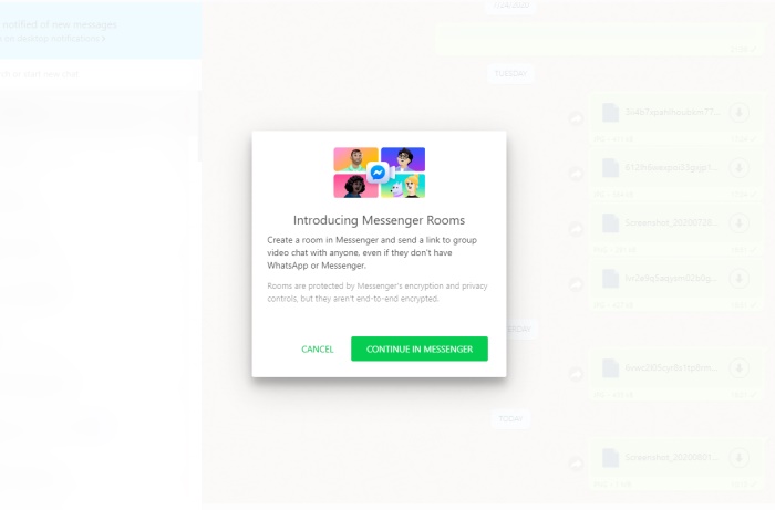 WhatsApp Web & Desktop App Get Messenger Rooms Integration; Here’s How to Use It