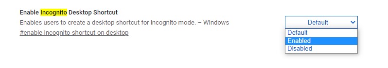 Chrome for Windows Now Lets You Create an ‘Incognito Mode’ Desktop Shortcut