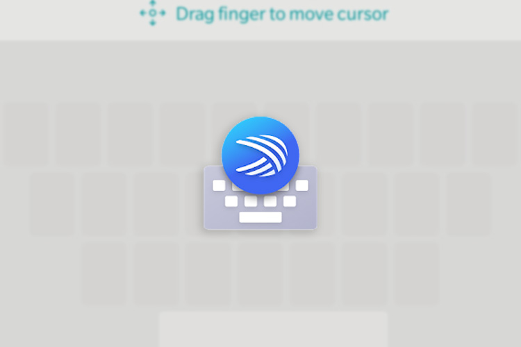 swiftkey cursor