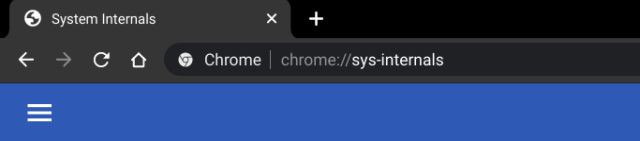 Monitor System Performance in a Chromebook