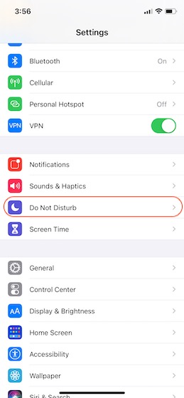 1. Set Do Not Disturb Auto-Reply Message on iPhone
