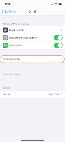 How to Set Gmail as Default Email App on iPhone in iOS 14 - 98