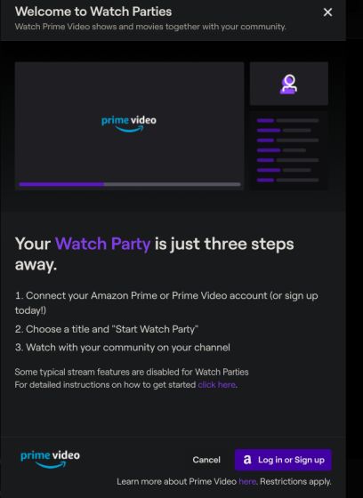 Host an Online Movie Party on Twitch