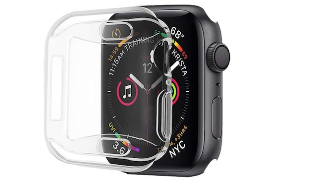 3. ALADRS Screen Protector Case for Apple Watch