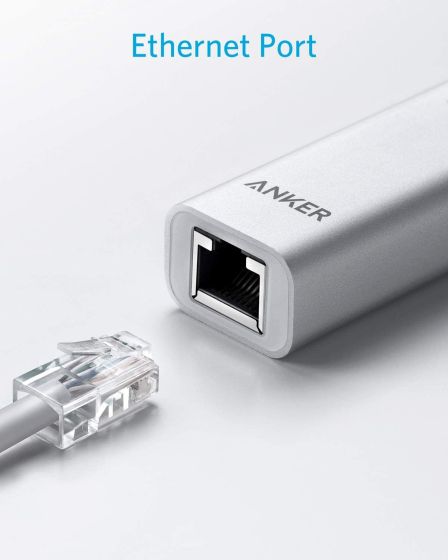 6. Anker USB-C to Ethernet Adapter best usb to ethernet adapters