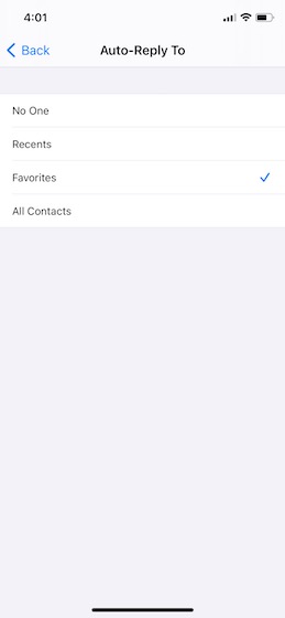 How to Set Do Not Disturb Auto Reply Message on iPhone - 35