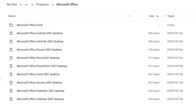 Install Microsoft Office on a Chromebook