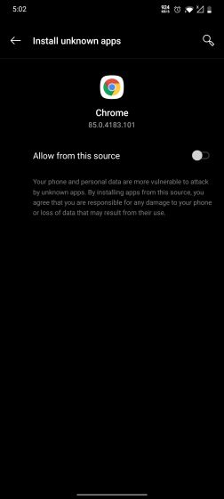 10. Sideloading Apps from Unknown Sources