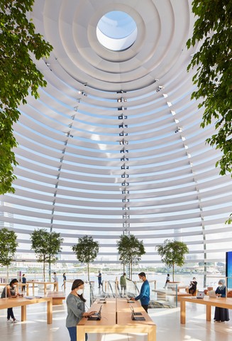 Apple s New Singapore Store Has an Underwater  Boardroom  - 90