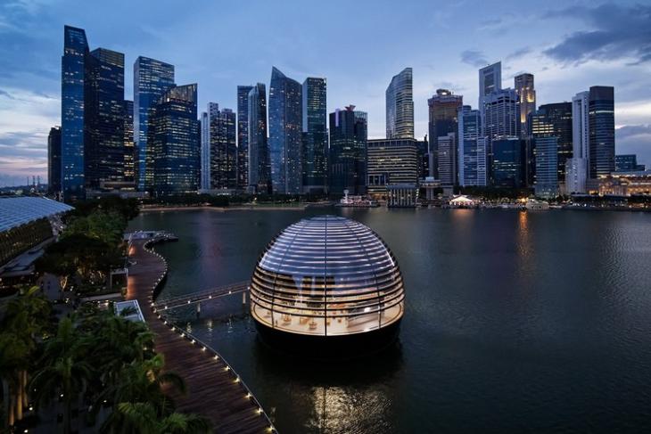 Apple marina bay sands feat.