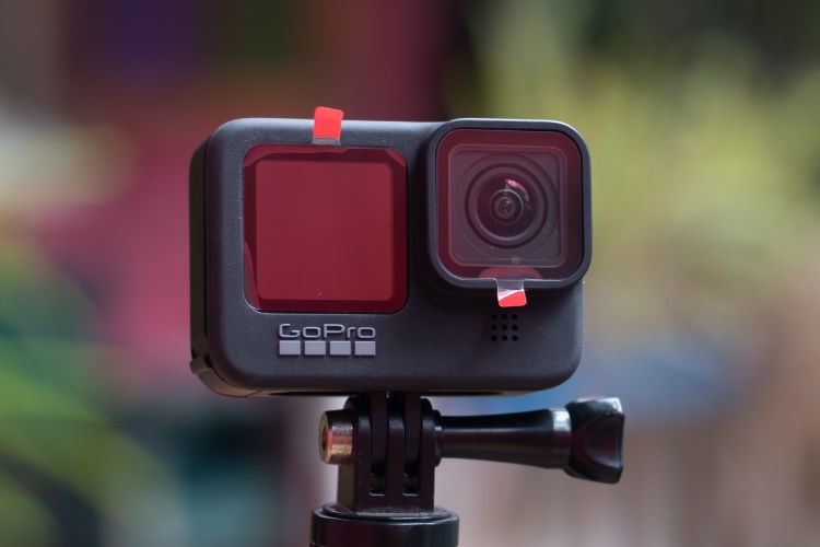 gopro hero 7 wrench icon on front screen