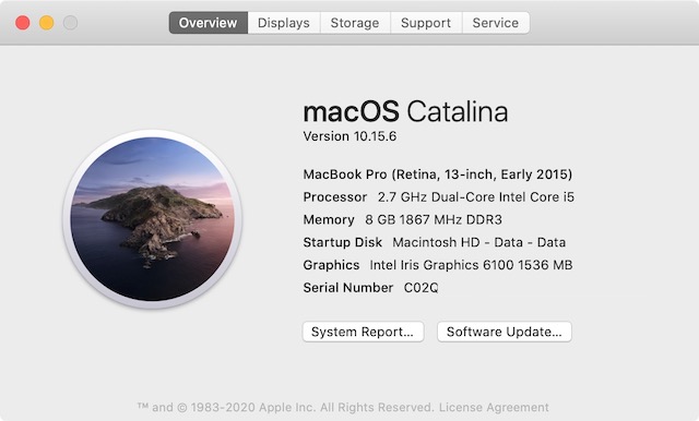 Check CPU Configuration of Mac 2