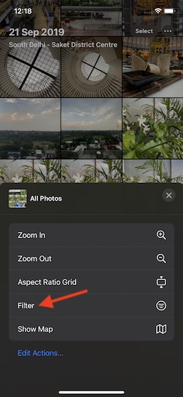 Filter Images in Your Photo Library on iPhone 2
