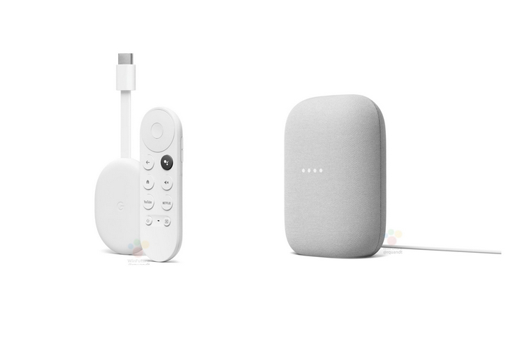 Chromecast with Google TV and Nest Audio Speaker Images Leaked Online