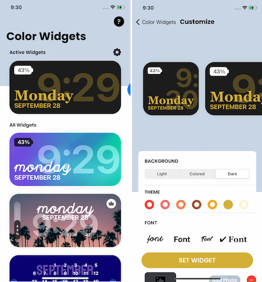 Приложения color widgets. Color widget Theme. Color widgets.