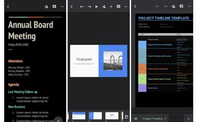 Google Docs, Sheets, and Slides Getting Dark Mode on iOS